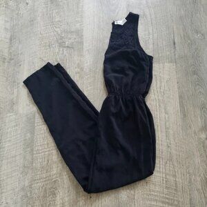 Ambiance Apparel Black Jumpsuit.